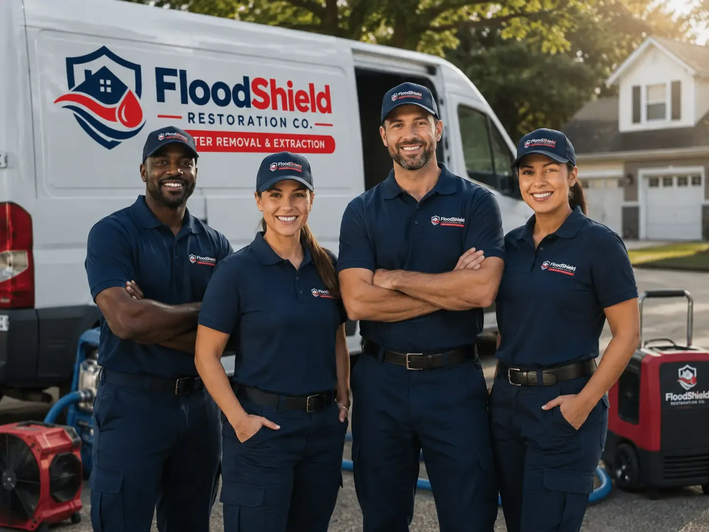 Flood Damage Restoration company in Alum Bridge, WV